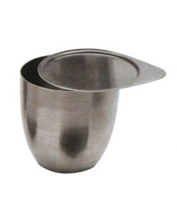 Crucible, nickel, with lid