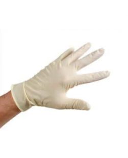 Latex gloves, box/100