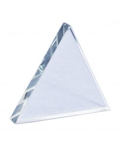 Triangular prism, equilateral, giant block, 180 x 180 x 25mm, acrylic