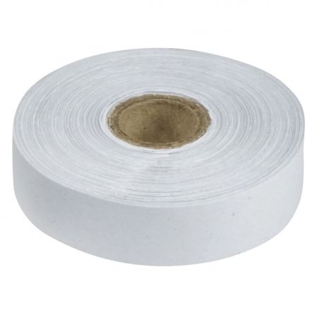 Recording timer spare - paper roll, white, 30m. 16mm wide